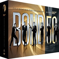 Bond 50 22-Film Collection DVD Wholesale