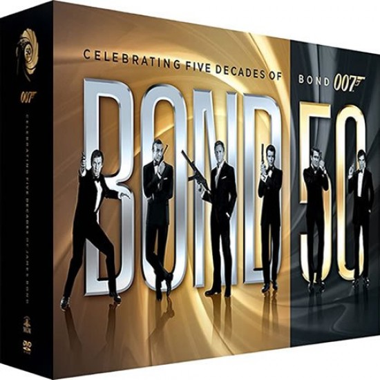 Bond 50 22-Film Collection DVD Wholesale