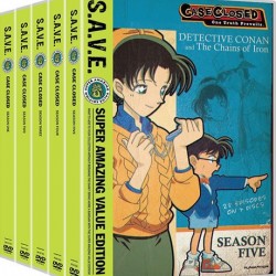 Case Closed Detective Conan Season 1-5 DVD Wholesale