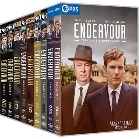 Endeavour Complete Series 1-9 DVD Wholesale