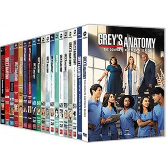 Grey&#8217;s Anatomy Complete Series 1-19 DVD Set Wholesale