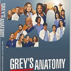 Grey&#8217;s Anatomy Season 20 (3-Disc DVD)