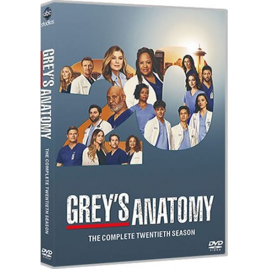 Grey&#8217;s Anatomy Season 20 (3-Disc DVD)