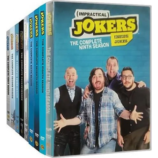 Impractical Jokers Complete Series 1-9 DVD Wholesale