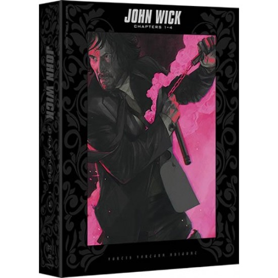 John Wick Chapters 1-4 DVD Box Set Wholesale