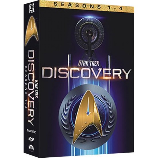 Star Trek Discovery Complete Series 1-4 DVD Wholesale