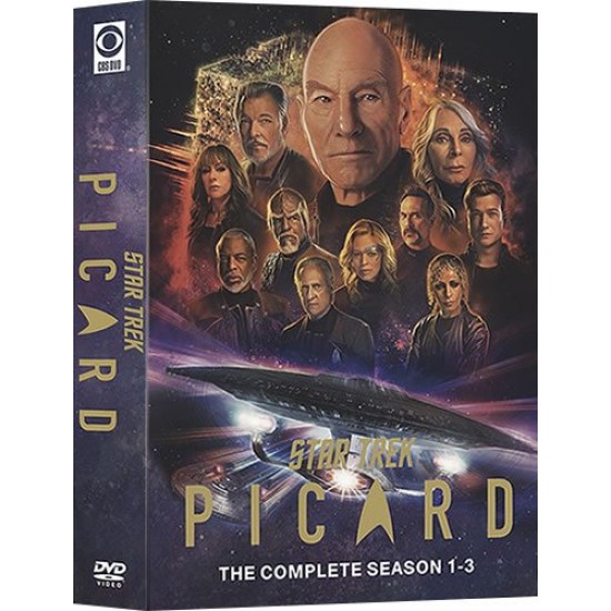 Star Trek Picard Season 1-3 DVD Set Wholesale