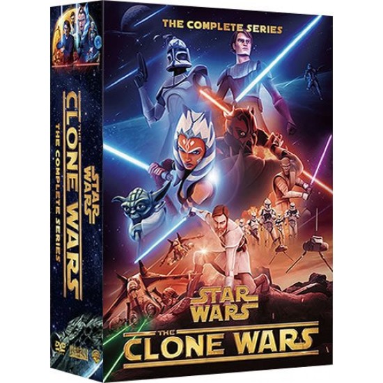 Star Wars The Clone Wars Complete Series DVD 1-7 Wholesale