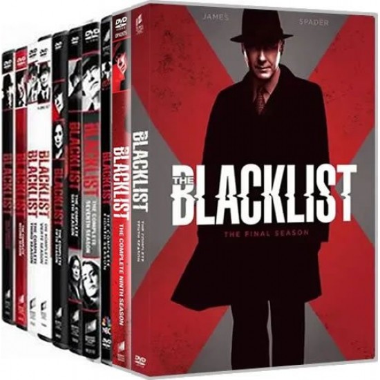 The Blacklist Complete Series 1-10 DVD Wholesale