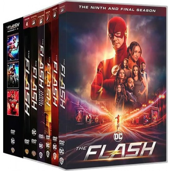 The Flash Complete Series 1-9 DVD Wholesale