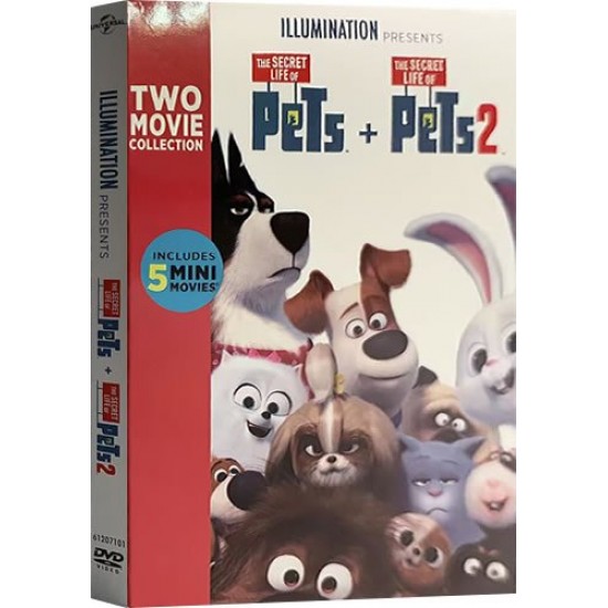 The Secret Life of Pets 2-Movie Collection DVD Wholesale