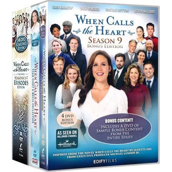 When Calls The Heart Seasons 1-9 DVD Wholesale